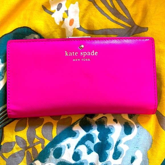 kate spade Handbags - Hot pink Kate spade New York Wallet
